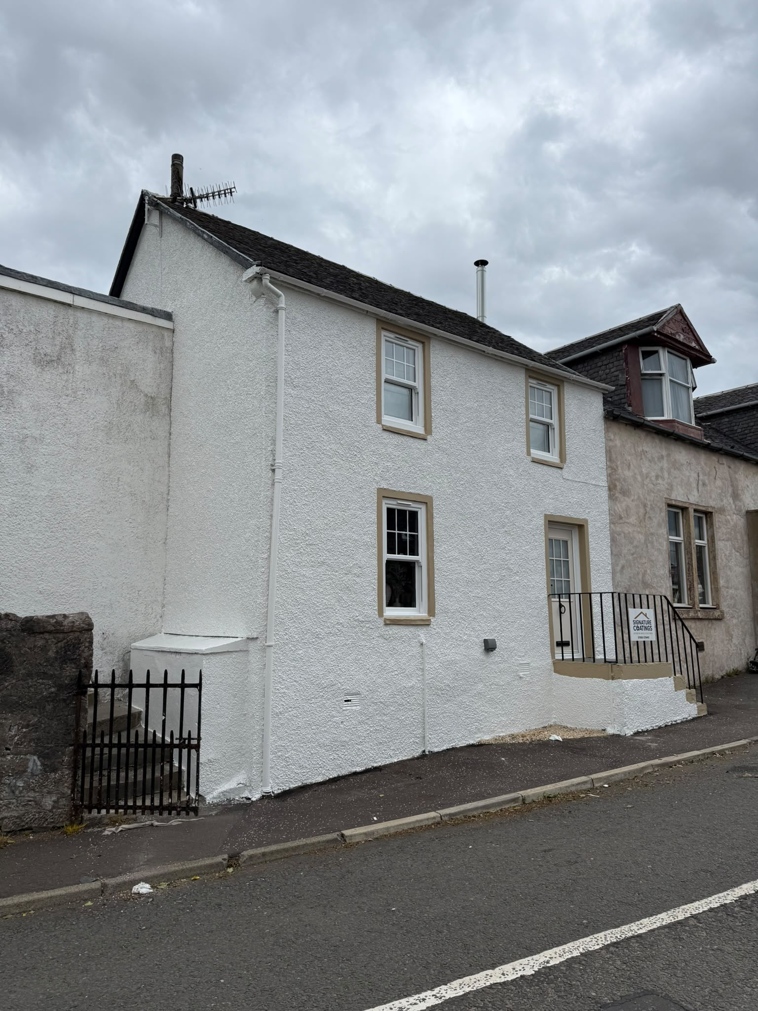 Exterior wall coating — Central Belt after